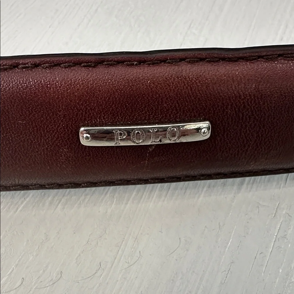 Polo Ralph Lauren Brown Genuine Leather Belt